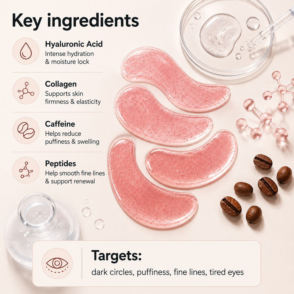 New Nudes Rose Collagen Eye Patch