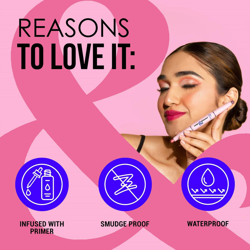 Swipe & Shimmer Blue Heaven