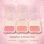 Blusher & Highlighter Duo - Any lady shiner girl