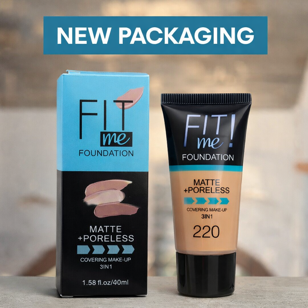 Matte Foundation (3-in-1)
