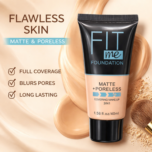 Matte Foundation (3-in-1)
