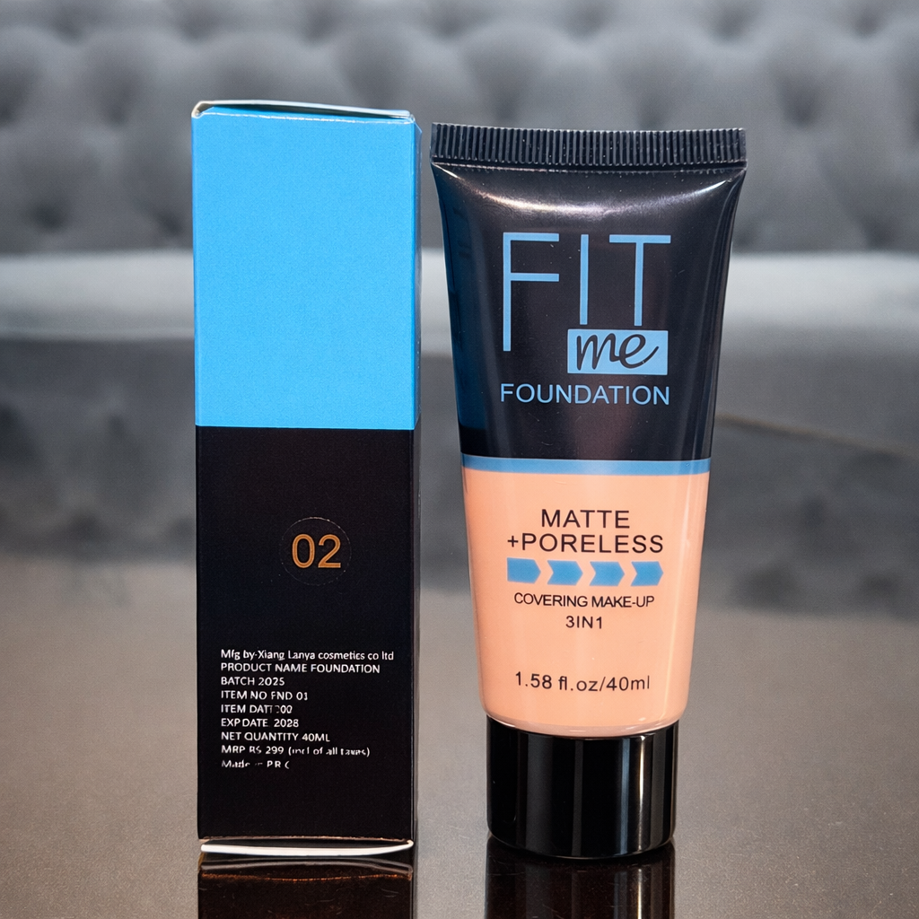 Matte Foundation (3-in-1)