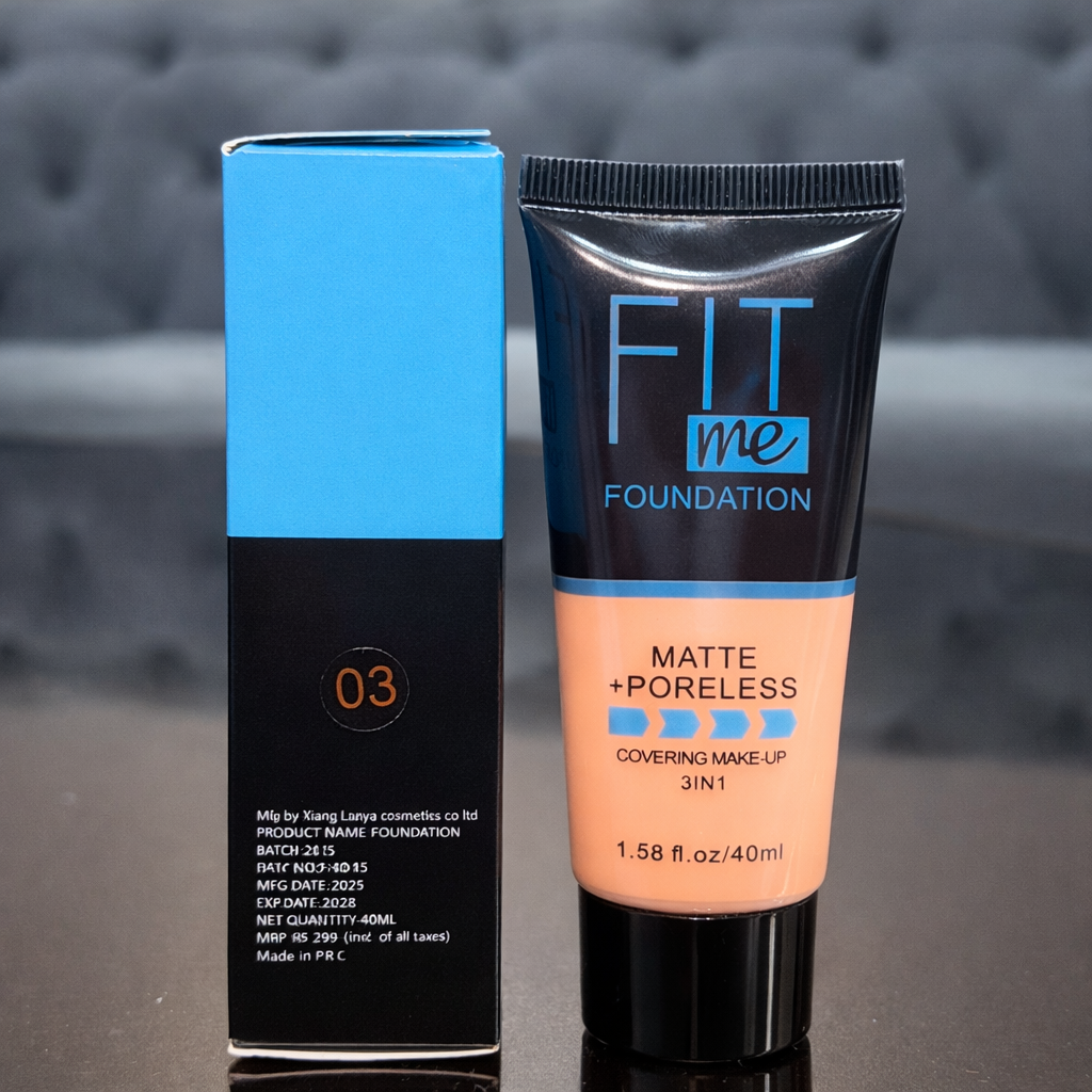 Matte Foundation (3-in-1)