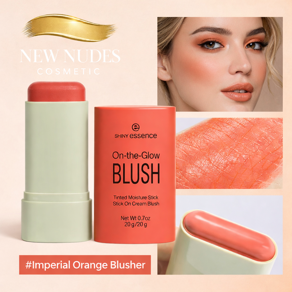 Shiny Essence On-the-Glow Blush - Imperial orange blusher