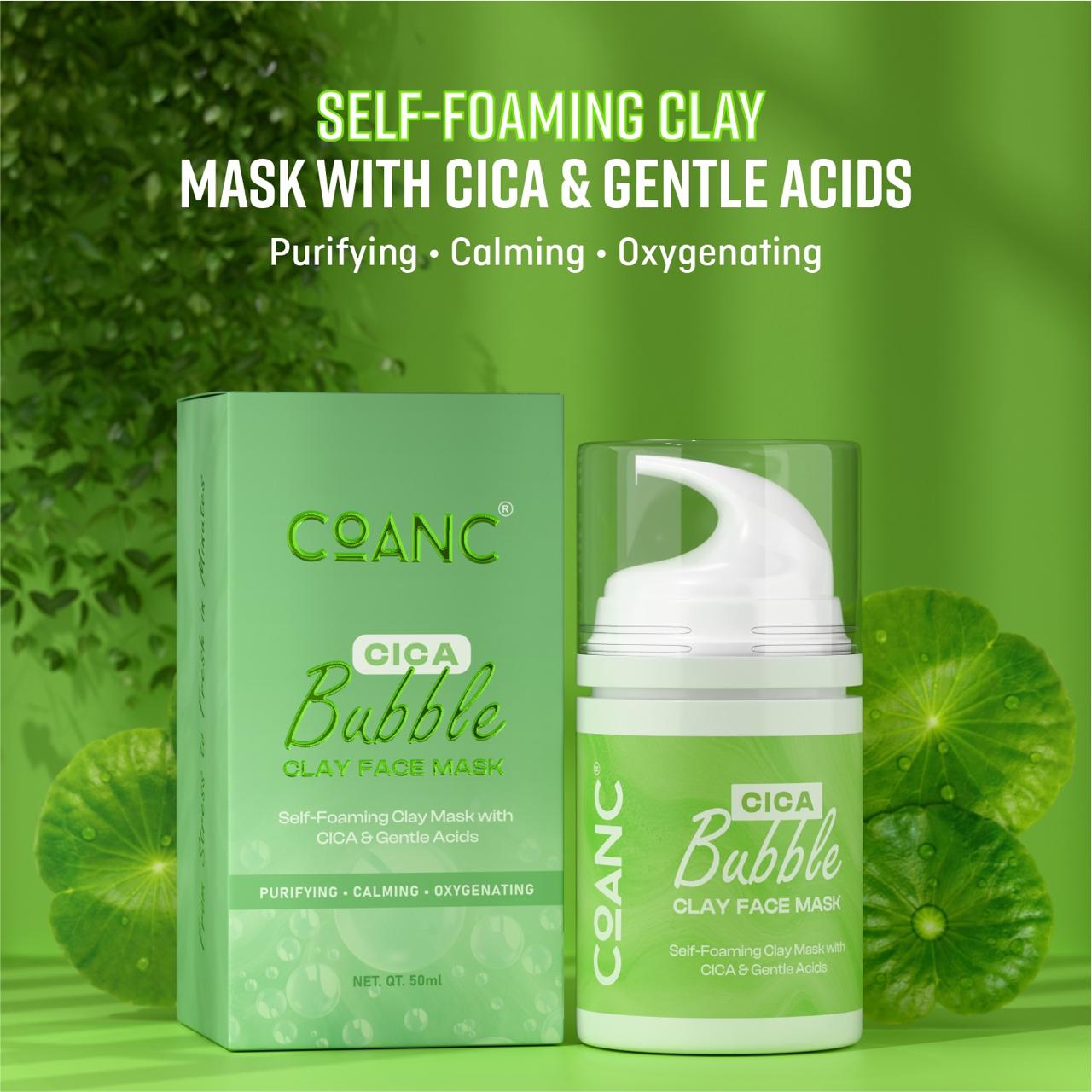 COANC CICA Bubble Clay Mask – Now at NewNudes