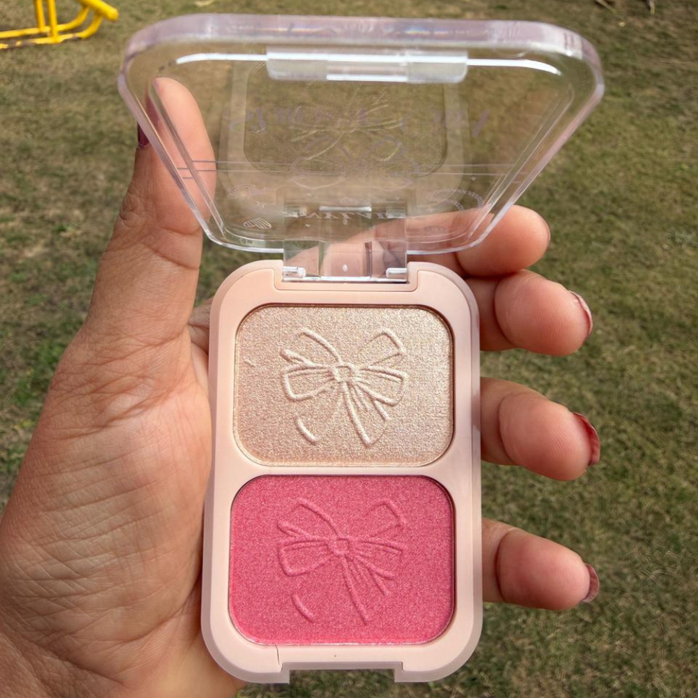 Blusher & Highlighter Duo - Any lady shiner girl