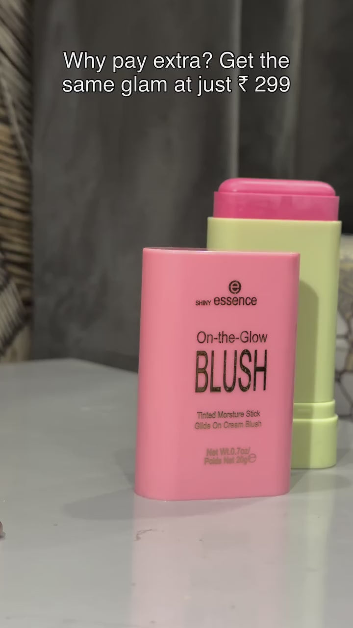 Shiny Essence On-the-Glow Blush - pink candy