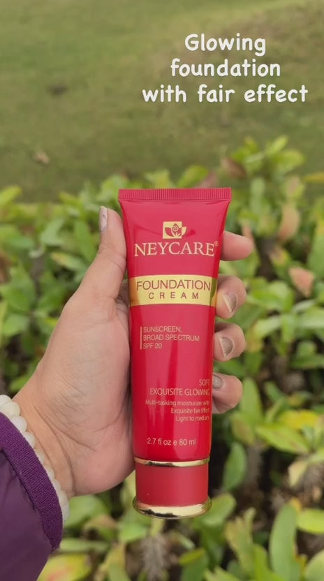 Neycare Foundation Cream SPF 20 – Soft Exquisite Glowing (Fair looking skin)